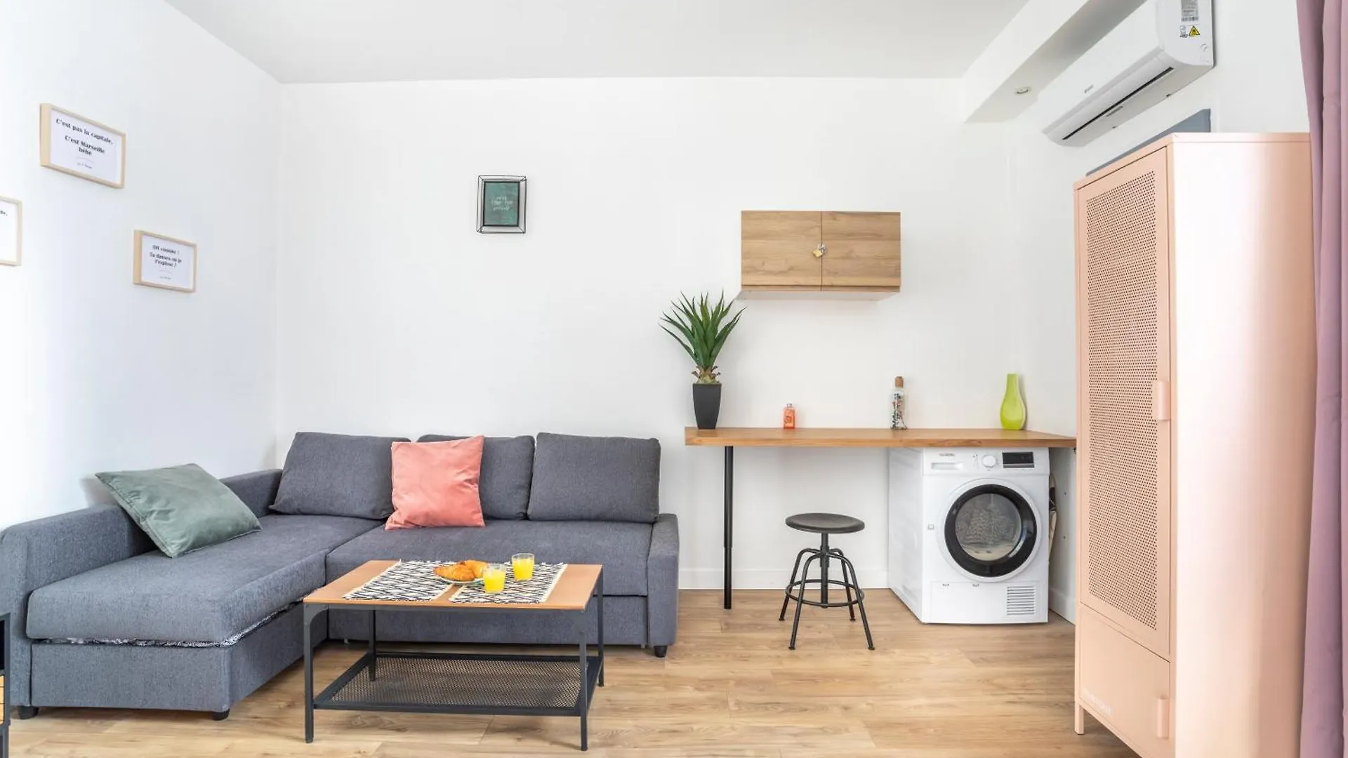 Chez Delphine - Studio Tout Confort Avec Terasse Sur Le Vieux Port Centre Ville - Proche Du Panier Marseille